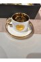 Set of 6 Coffee Cups with Gold Details - 5