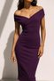 Rochie de pește cu gât barca - 3