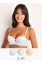 3-Pack Balconette Bra