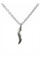 Antique Dagger Figured Necklace – Zamak Plated Unisex Gothic Jewelry with 60 cm Chain