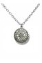 Lotus Flower Locket Unisex Necklace – 60 cm Chain, Elegant Design