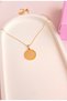 Gold Color North Star Steel Necklace-North Star Steel Necklace-Star Steel Necklace-316L Steel - 2