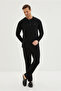 3-Piece Cotton Pajama Set - Combed Cotton, Robe and Placket - 2