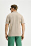 Regular Fit Cotton Embroidered Pocket Non-Curling Polo Neck T-Shirt - 5