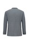 6 Drop Regular Fit Standard Cut Wool Mono Collar Fully Lined Classic Silk Blend Italian Jacket with Pockets - 2