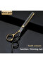 Set of 2 Hair Cutting Scissors, Featuring Professional Thinning Scissors for Barbers And Unique F... - 5