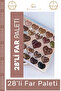 # Shadow Palette Pearlescent Shine Heart Design 56 Colors Professional Intense Pigment Non-Fading Shadow Palette Set of 2