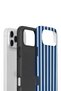 iPhone 17 Pro Vorian Double Layer Case Navy Riviera Stripe - 3