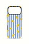 iPhone 17 Pro Max Vorian Dual Layer Case Lemon Confetti Blue - 4