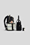 Ember Elementary School Bag Set - Set of 3 with Lunch Bag and Pencil Holder - Reflective, Black - 4