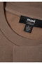 Crew Neck Brown Basic Sweatshirt 0S10276-87875 - 8