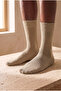 Mercerized men's socks brown