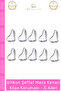 # Cornerprotection Baby Child Safety Transparent Silicone Furniture Protector Table Edge Corner Guard - 5 Pieces - 2