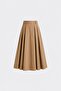 Camel Ball Voluminous Long Skirt - 4