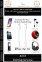 # Converter for Phone 15 14 13 12 11 X 8 7 Plus XS Max 35mm Stereo Headphone Converter Aux Converter - 4