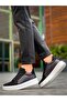 Kb-046 Kuback Black Parachute White High Sole Casual Sneakers - 3