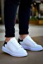 Kb-X500 Kuback Lace-Up White Black Casual Men's Shoes - 2