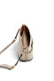 Sand - Sand Beige Houndstooth Plaid Women's Shoulder Bag Sp1284 - 6