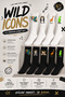 Wild Icons – 5-Piece Premium Sock Set