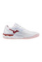 Wave Enforce Court Ac Women's Tennis Shoes White / Red - 3