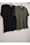 2-Pack, Full Summer Wear, Short Sleeve, Lycra Viscose, Anti-Sweat, No-Show Blouse - 3