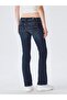 Valerie Low Waist Tube Leg Dark Indigo Jean Pants - 3