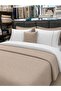 Celestal Double Bedspread with Duvet Cover-Beige Tkebt Rose - 3