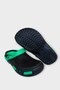 Unisex Comfort Medical Nurse Sabo Slippers Black - Green - 6