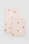Organic Cotton 2-Piece Muslin Beach Towel Set Pink