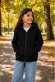 Unisex Zippered Hooded Cardigan Sweatshirt with Kangaroo Pocket for Girls and Boys - 2