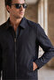 Men's Old Money Seasonal Regular Fit Jacket & Coat - Black - 3