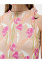 Brown Sleeveless Comfort Fit Blouse 50263716 -Vr233 - 7