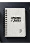 Undated Yearly Planner Hybrid Agenda - Year - Month - Week - Day - Hybrid Planner
