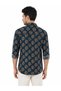 Men's Long Sleeve Hawaiian Shirt-Men’s Printed Cotton Long Sleeve Shirt – Stylish Casual Pattern Shirt for Men - 2