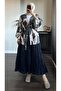 Printed Pattern Kimono - 4