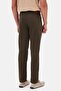 Ds Damat Slim Fit Khaki Gabardine Denim Trousers - 3