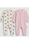 Camisole Textured 2-Piece Baby Girl Jumpsuit Set
