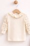 Baby Girl Child Holiday Outfit Set, Wrinkled Blouse, Salopet, 2-Piece Dress Set, Gift - 3