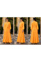 Yellow A-Line Casual Dress