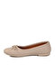 Beige Lightweight Women's Ballerinas B-34 Z - 4