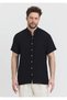 Heaven 4080 Muslin Hakim Collar Short Sleeves Men's Shirt - 4