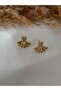 Heart Detailed Fan Model Steel Earrings - 2