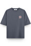 Women's / Men's Semi Oversize T-Shirt Born Different Leopard Leopard Back Print Smoked T-Shirt 1403 - 2