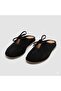 (Park Moda) Closed Toe Casual Women's Slippers Black - 2