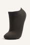 Breathable Women's Seamless 2-Piece Modal Booties Socks H5107Axns - 2