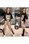 Smile Printed Bagged Track Suit Set - 3