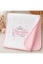 Baby Girl Organic 100% Cotton Combed Soft Texture Baby Blanket for Your Newborn Princesses in 80Cm-90Cm Dimensions