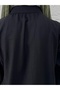 Salkım Side-Tie Strawberry Shirt-Na848 Black - 5