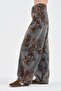 İts Basic Women's Floral Special Fabric Design Denim Jean - 3