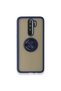 Xiaomi Redmi Note 8 Pro Case with Camera Protection, Ring Holder, Magnetic Stand, Frosted Back Cover